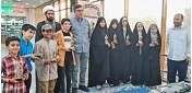 جشن یک‌سالگی باشگاه کتابخوانی «نوشکا» در قم برگزار شد